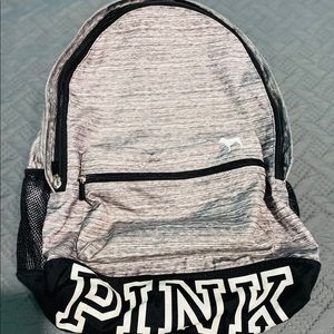 Pink backpack